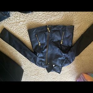 Vegan leather Kate Spade Girl’s jacket